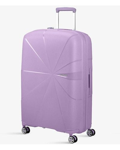 American Tourister Starvibe Expandable Four-wheel Suitcase 55cm in Purple |  Lyst UK