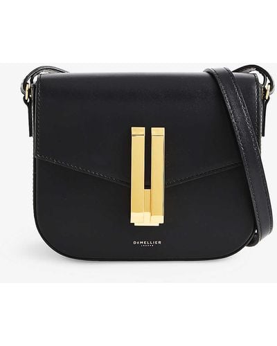 DeMellier London The Small Vancouver Leather Cross-body Bag - Black