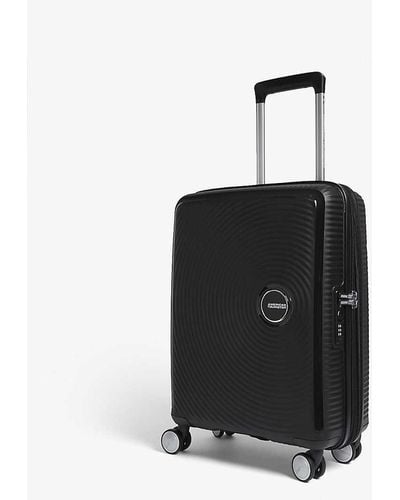 American Tourister Soundbox Expandable Four-wheel Cabin Suitcase - Black