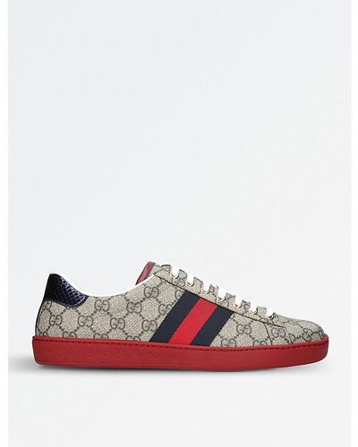Gucci New Ace Sneakers for Men | Lyst