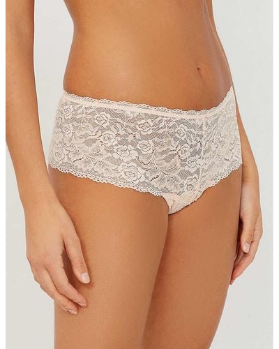 Aubade Rosessence Lace Brief - Brown
