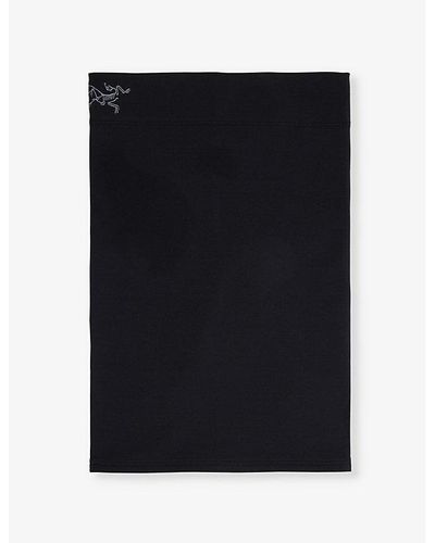 Arc'teryx Logo-embroidered Brushed-interior Woven Snood - Black