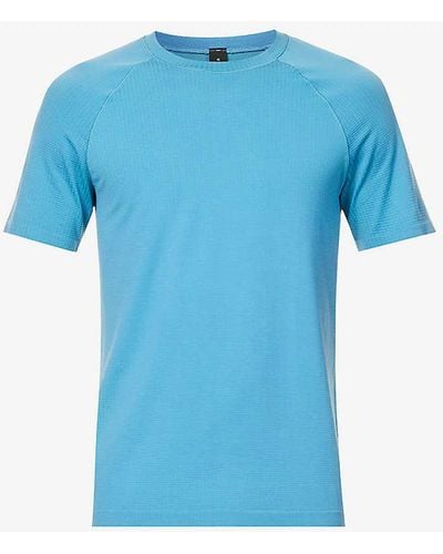 lululemon athletica Metal Vent Tech 2.0 Regular-fit Stretch-woven T-shirt X - Blue