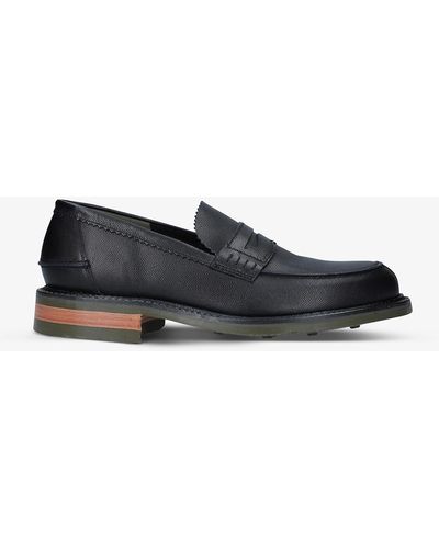 Barker Mears Leather Loafers - Black