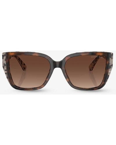 Michael Kors Acadia Polarized Sunglasses - Brown