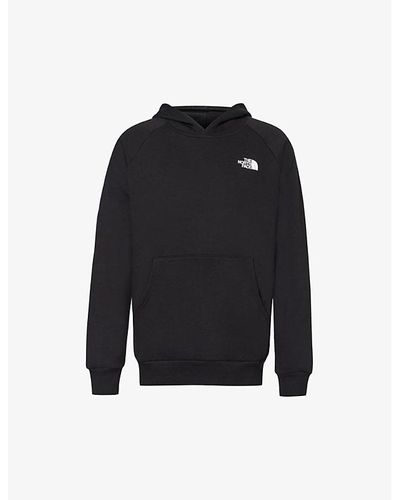 The North Face Redbox Logo-print Cotton-jersey Hoody - Black