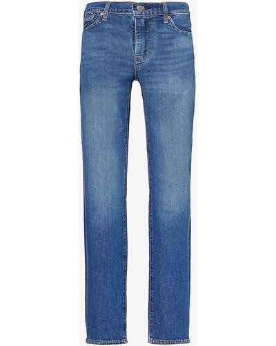 Levi's 511 Slim-fit Low-rise Straight-leg Stretch-denim Jeans - Blue