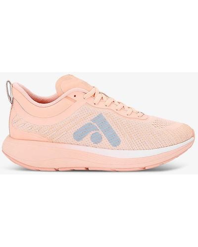 Fitflop Ff-runner Woven Low-top Trainers - Pink