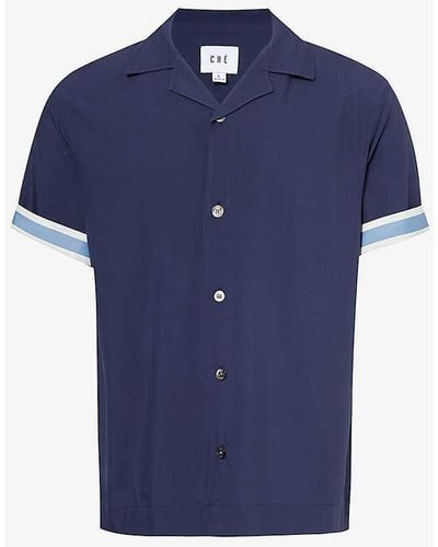 CHE Valbonne Relaxed-fit Woven Shirt - Blue