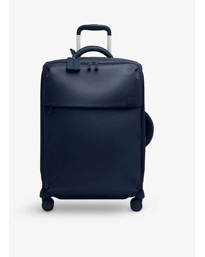 Lipault Plume Medium-trip Nylon Suitcase - Blue