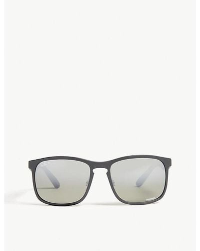 Ray-Ban Rb4264 Chromance Square-frame Sunglasses - Grey