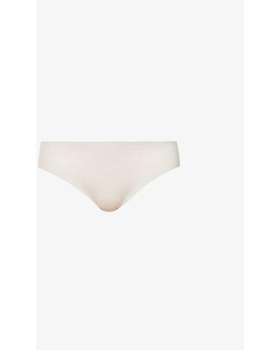 Hanro Invisible Cotton Mid-rise Stretch-cotton Jersey Briefs X - Multicolour