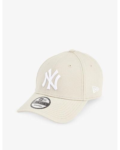 KTZ 9forty New York Yankees Cotton Cap - White