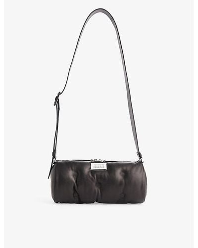 Maison Margiela Glamslam Leather Crossbody Bag - Black