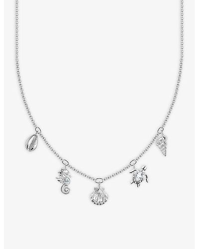 Thomas Sabo Sea Life Sterling-silver Necklace - White
