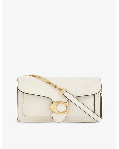 COACH Tabby Leather Cross-body Bag - Natural