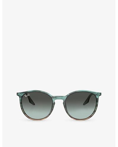 Ray-Ban Rb2204 Phantos-frame Crystal Sunglasses - Green