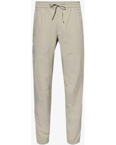 lululemon License To Train Tapered-leg Stretch Recycled-polyester jogging Bottoms Xx - Natural