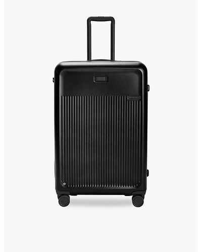 Briggs & Riley Sympatico Large Four-wheel Expandable Shell Suitcase 76.2cm - Black