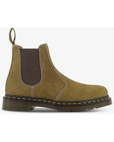 Dr. Martens 2976 Tonal-stitch Leather Chelsea Boots - Brown
