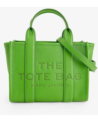 Marc Jacobs The Small Tote Leather Tote Bag - Green