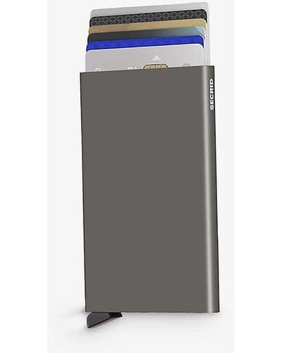 Secrid Cardprotector Aluminium Card Holder - Grey