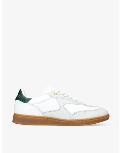 Filling Pieces Sprinter Dice Leather Low-top Sneakers - White