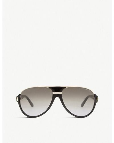 Tom Ford Dimitry Aviator Sunglasses - Grey