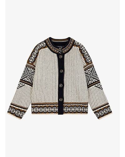 Soeur Santiago Patterned Wool-blend Jacket - Multicolour