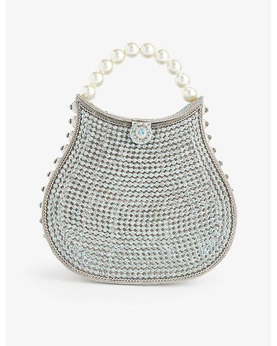 Mae Cassidy Nimmi Jewel Pearl Metal Top-handle Bag - Multicolor
