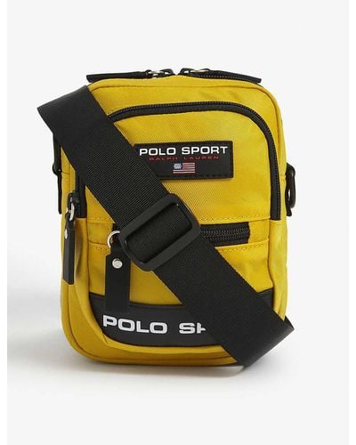 Polo Ralph Lauren Polo Sport Nylon Crossbody Bag - Yellow