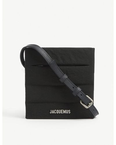 Jacquemus Le Carre Leather Cross-body Bag - Black