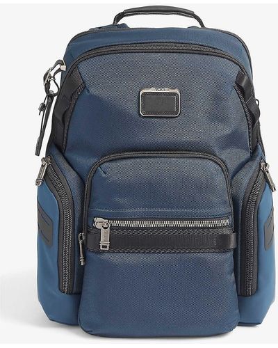 Tumi Nathan Shell Backpack - Blue