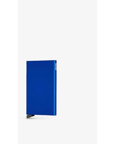 Secrid Cardprotector Aluminium Cardholder - Blue