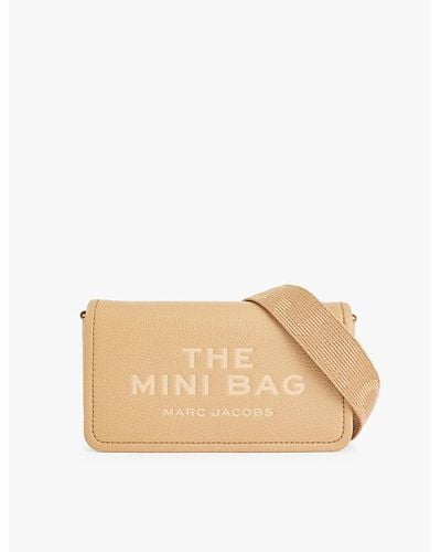 Marc Jacobs The Mini Leather Cross-body Bag - Natural