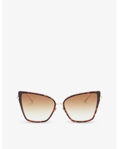 Dita Eyewear 21013 Sunbird Butterfly-frame Acetate Sunglasses - Natural