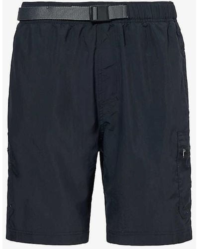 Columbia Mountaindale Integrated-belt Shell Shorts - Blue