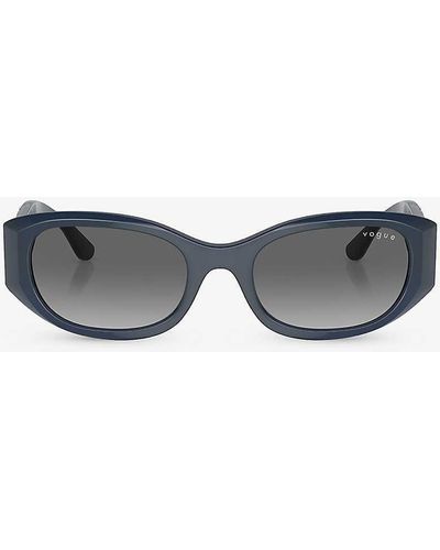 Vogue Vo5525s Pillow-frame Nylon Sunglasses - Grey