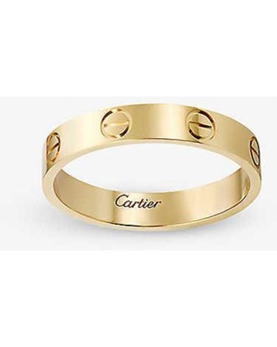 Platinum Cartier Love Ring - Size M - 9.4g| Miltons Diamonds