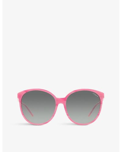 Vogue Vo5509s Phantos-frame Acetate Sunglasses - Purple