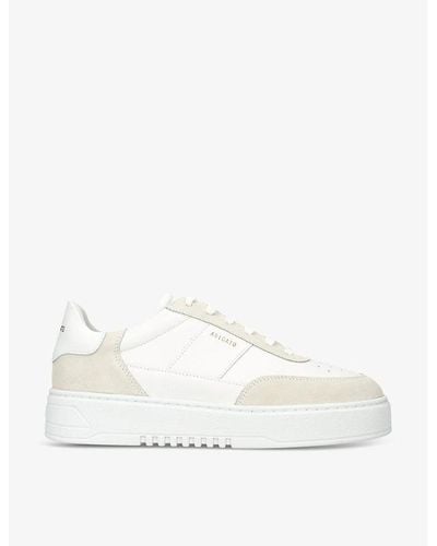 Axel Arigato Orbit Chunky-sole Leather Low-top Trainers - Natural