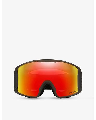Oakley Oo7070 Line Miner Ski goggles - Orange