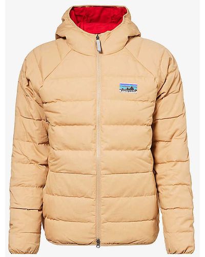 Patagonia 50th Anniversary High-neck Quilted Regular-fit Cotton-down Jacket X - Pink