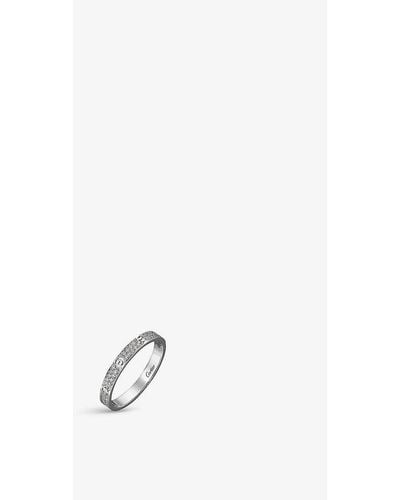 Cartier Love 18ct White-gold And 72 Diamonds Ring