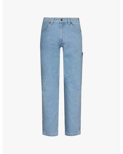 Dickies Garyville Straight-leg Mid-rise Jeans - Blue