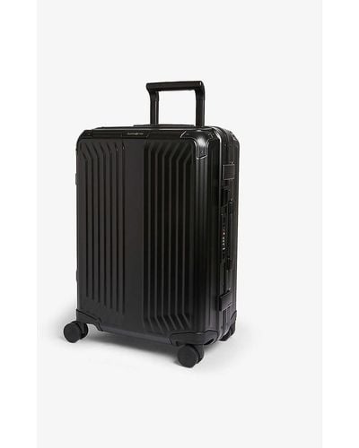 Samsonite Black Lite-box Hardside Four-wheel Suitcase 55cm
