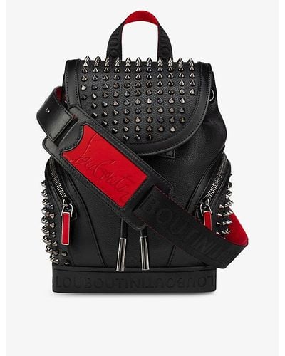 Christian Louboutin Explorafunk Small Leather Backpack - Black