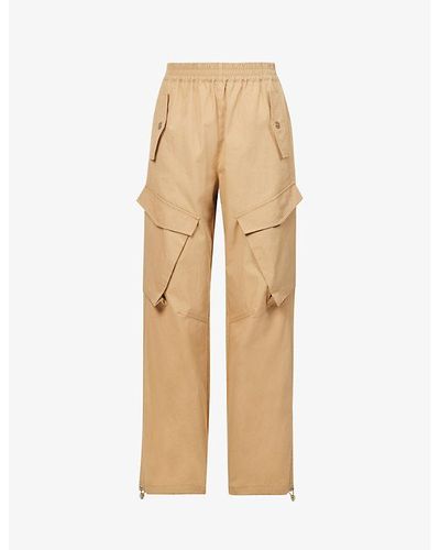 Dion Lee: Tan Camouflage Cargo Pant