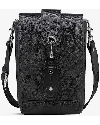 Christian Louboutin Groovy Leather Cross-body Bag - Black