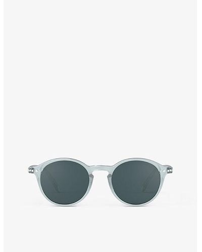 Izipizi #d Round-frame Polycarbonate Sunglasses - Grey